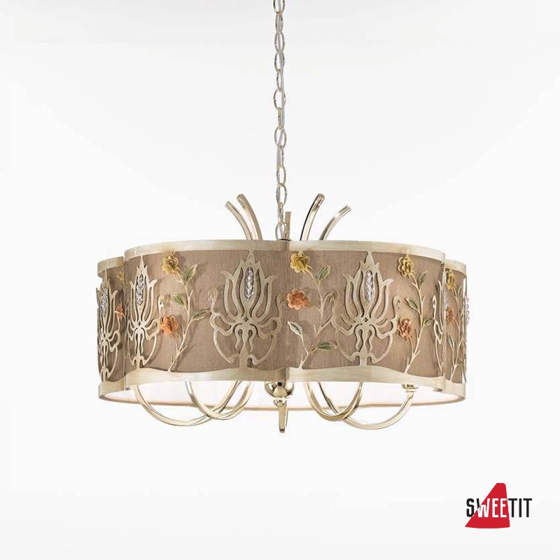 Люстра IDL Margot 540/5 soft ivory+Canapa