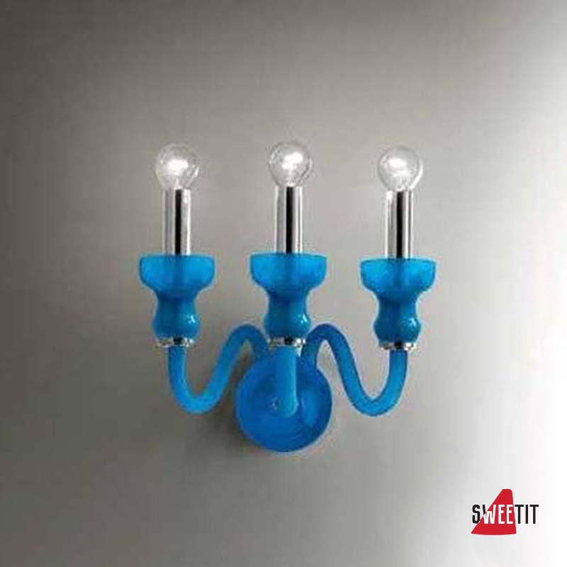 Бра Italamp 222/AP3 Turquoise / NK