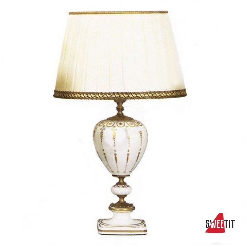 Настольная лампа LE PORCELLANE Fascia Oro 5209