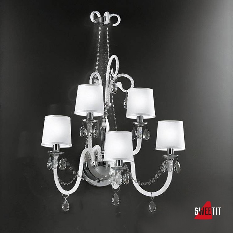 Бра Italamp 445/AP5 White / C / SW Elements / White shades