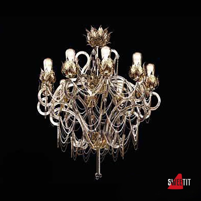 Потолочная люстра Beby Group Beby Resort 3400B06 Satin Gold