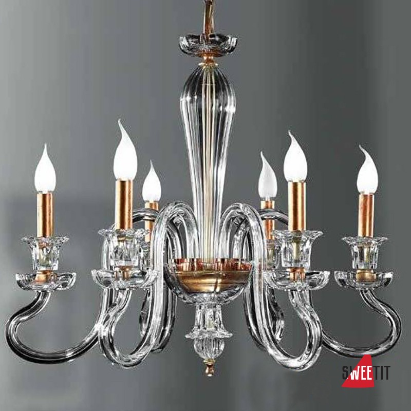 Люстра Renzo Del Ventisette Contemporary L 14000/6 N NERO C.M