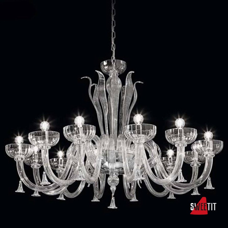 Люстра Sylcom Foscari 1521/12 K CR