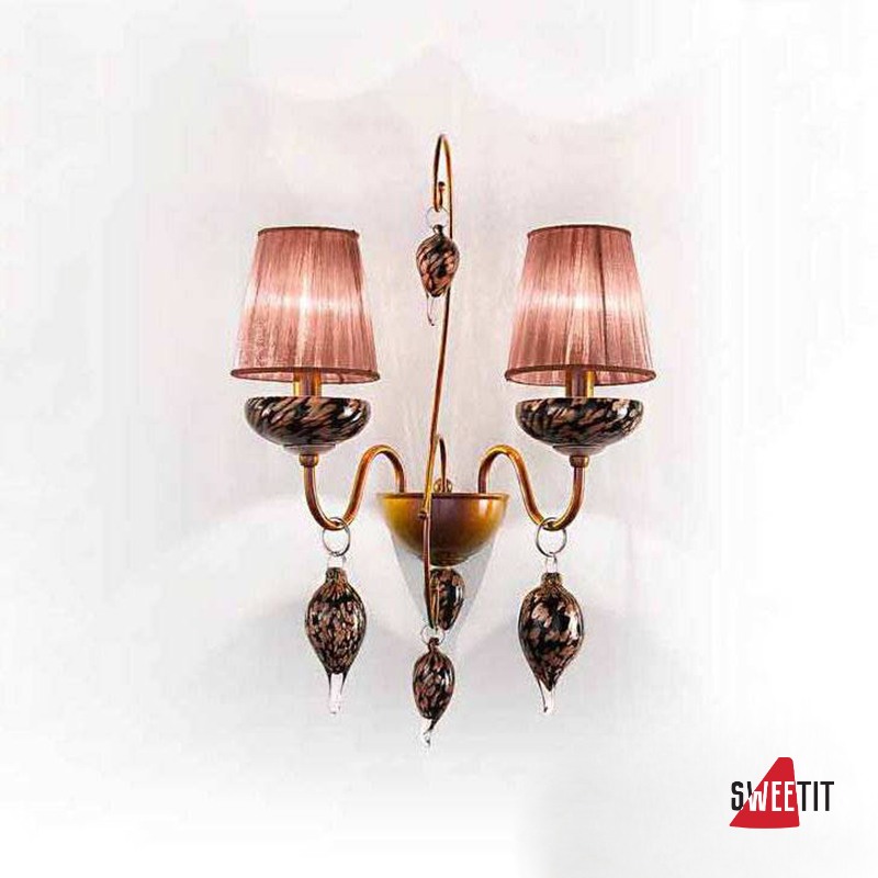 Бра IDL Royal Gala 444/2A royal maroon