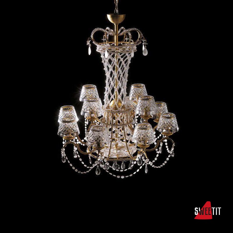 Люстра Non Solo Luce Crystals Collection George V CH-12 PG