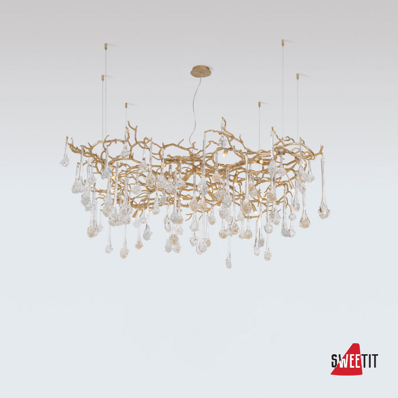 Подвесной светильник Serip Coral CT3394/20 RO