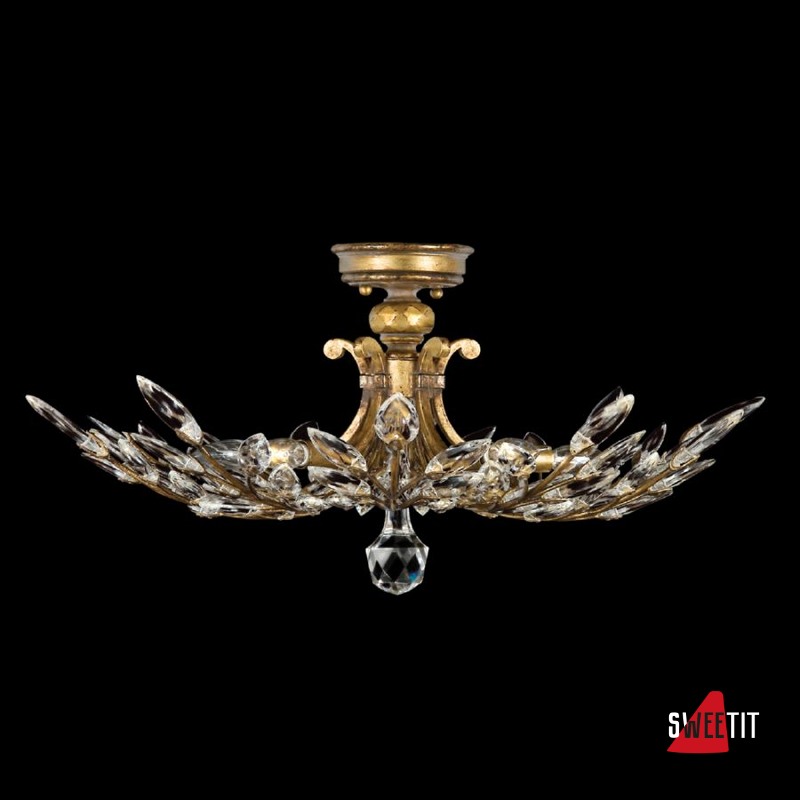 Светильник потолочный FINE ART LAMPS Crystal Laurel Gold 776240-03
