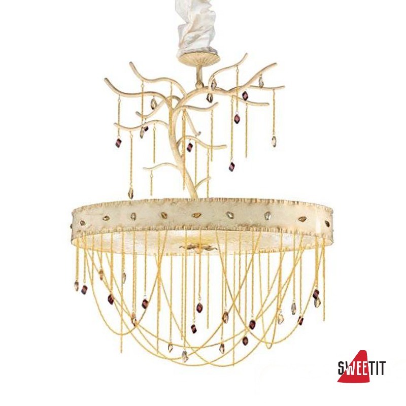 Подвесной светильник IDL Heritage 443/6 shiny ivory