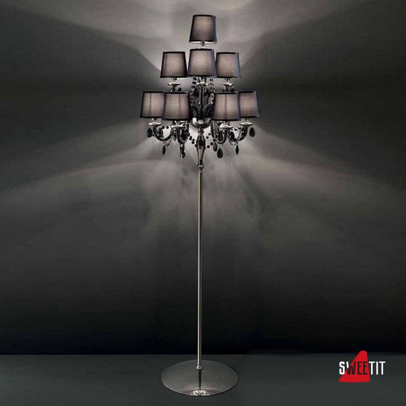 Торшер Italamp 445/CDF - 6+3+1 Black / CDF / Sw Jet / Black shades