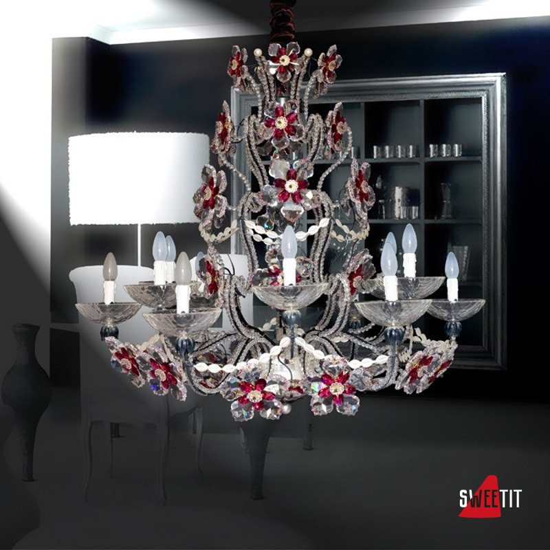 Люстра MECHINI 140 L140/12DC SW foglia