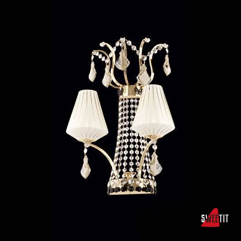 Бра Beby Group Charming beauty 0250A02 Light gold White White gold leaf