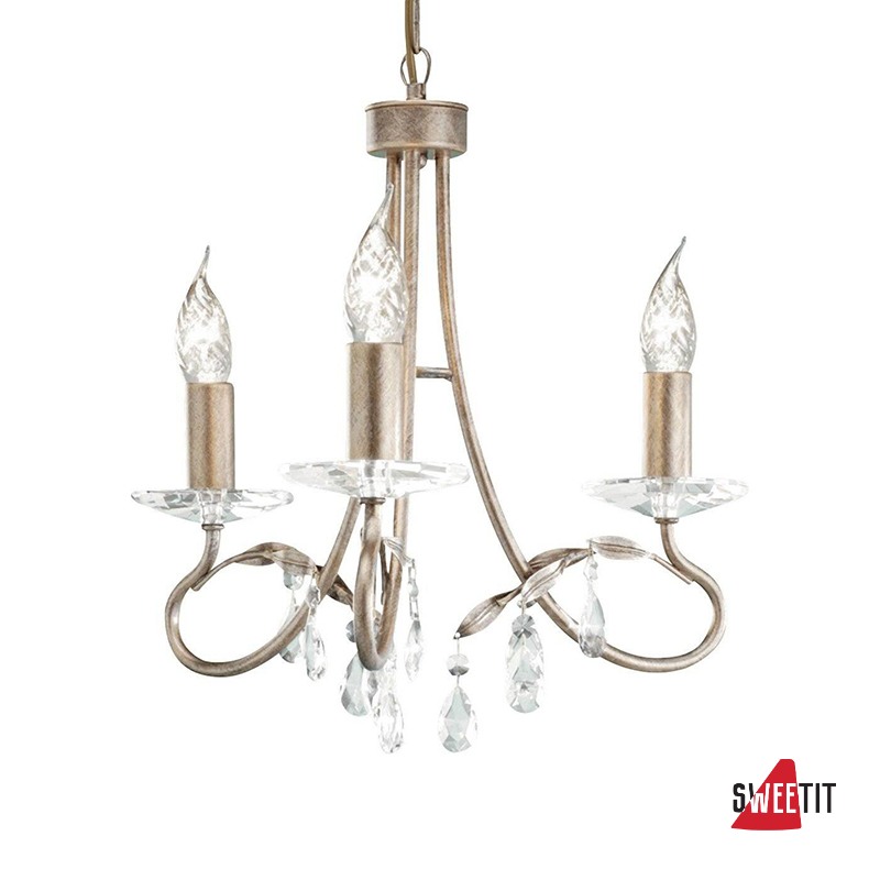 Люстра Elstead Lighting Christina CRT3 SILVER/GOLD