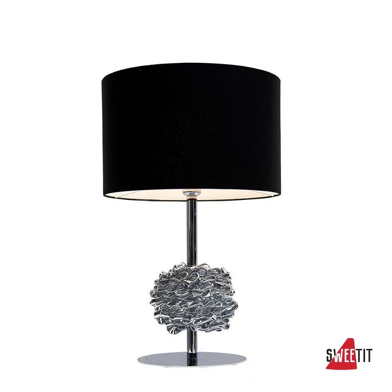 Настольная лампа Ilfari Flowers from Amsterdam T1 Black shade 10841 02