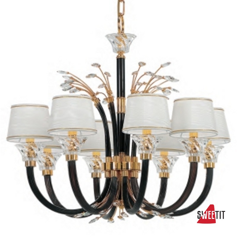 Люстра Prearo BLACK MELODY BLACK MELODY/8/24K