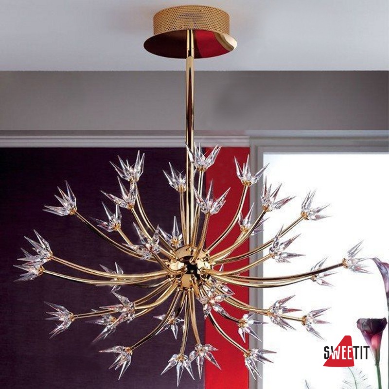 Люстра ORION Sternblute LU 2390-33 gold-oval
