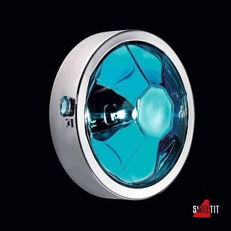 Настенный светильник Beby Group Stone 5150A01 Chrome Turquoise