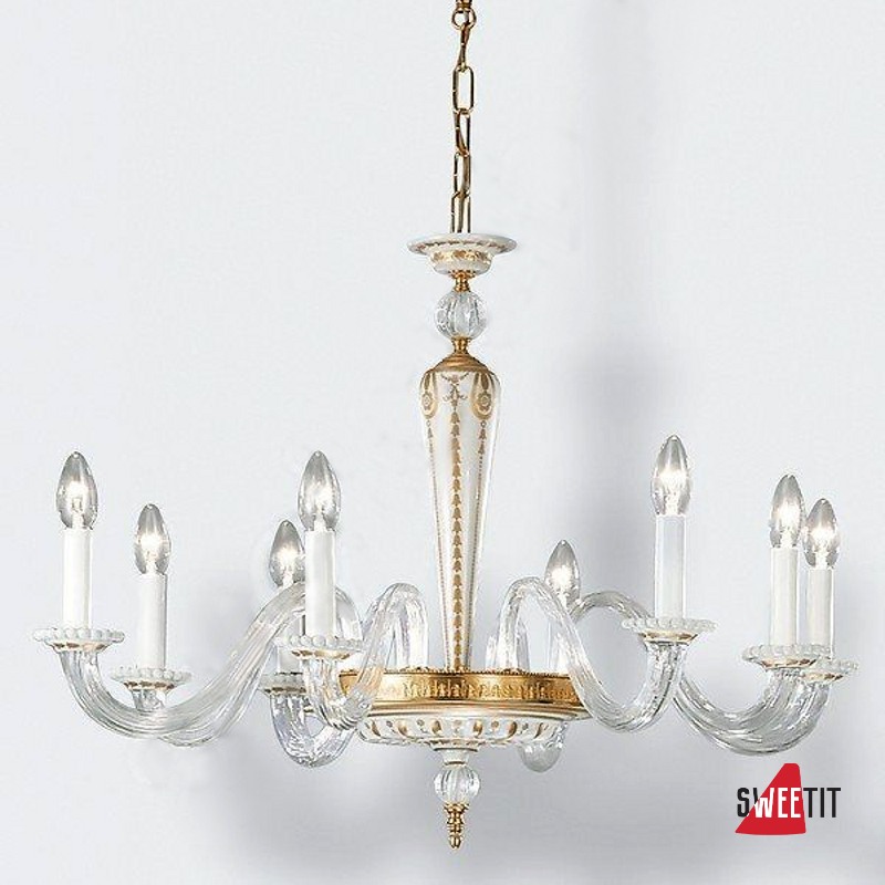 Люстра MANGANI Palladio Glass, 8-ми рожковая 619-8-0