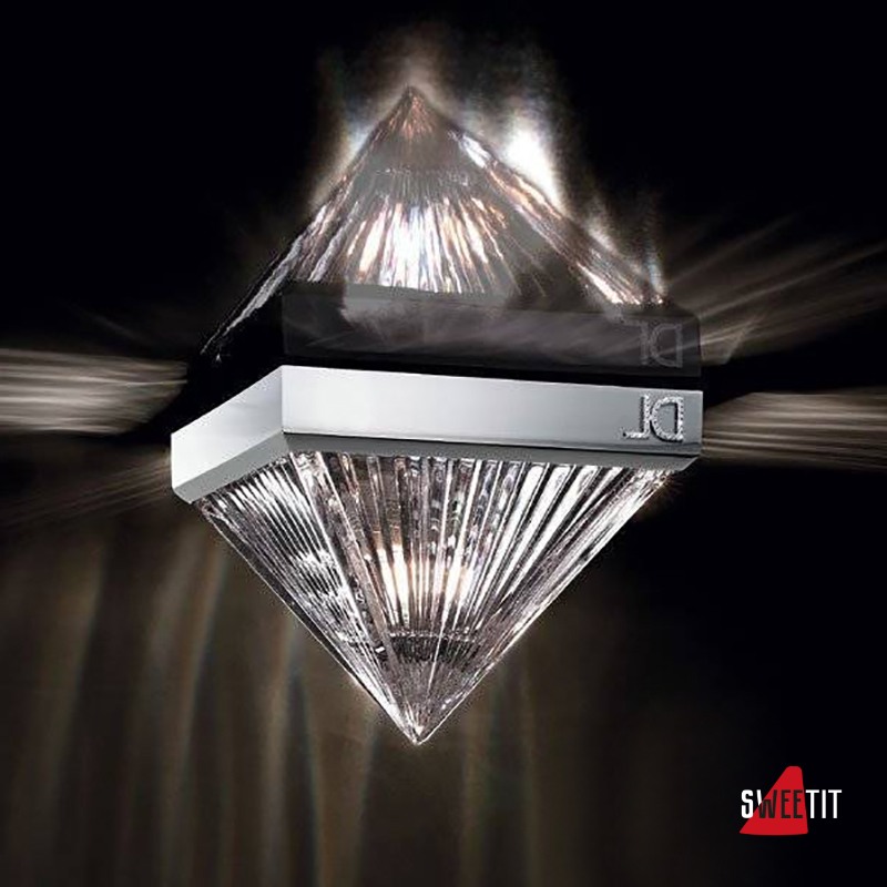 Спот (точечный светильник) Beby Group Crystal sand 5100F01 Satin chrome