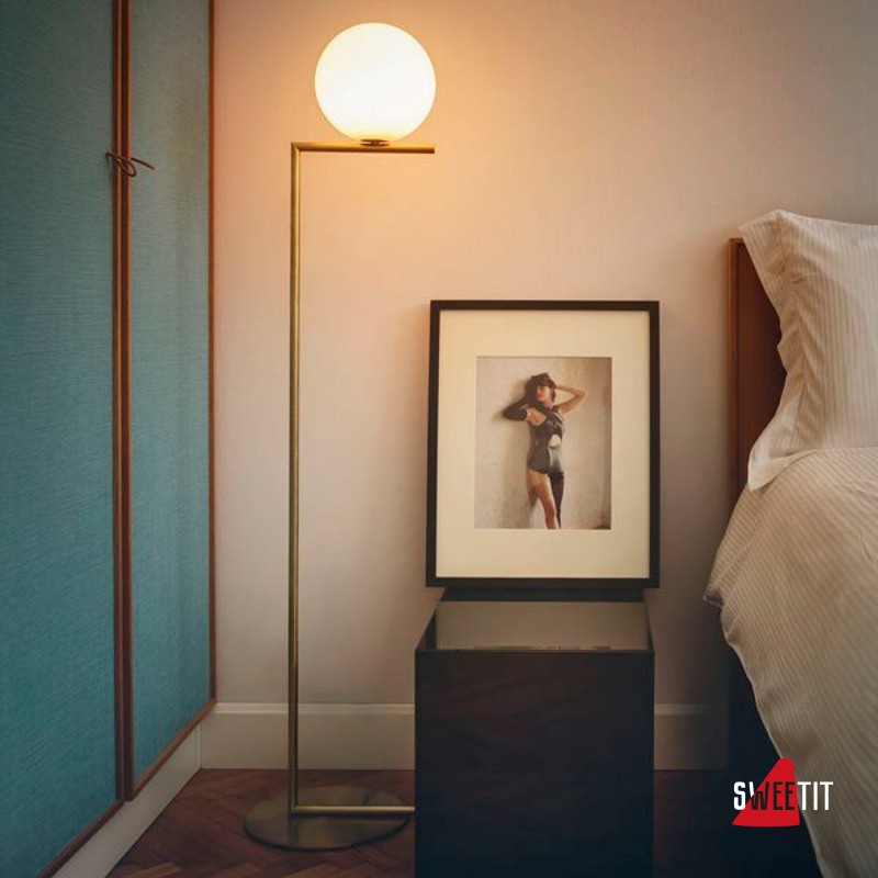 Торшер Flos IC Lights IC F2 Brushed brass F3174059