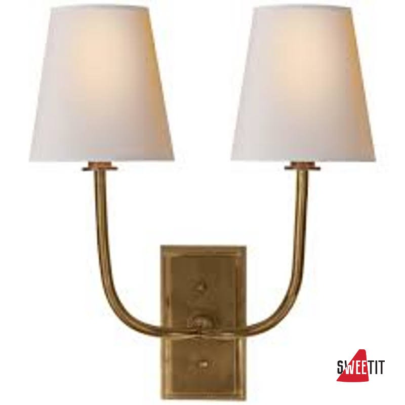 Бра Visual Comfort Hulton Double TOB 2191HAB-NP