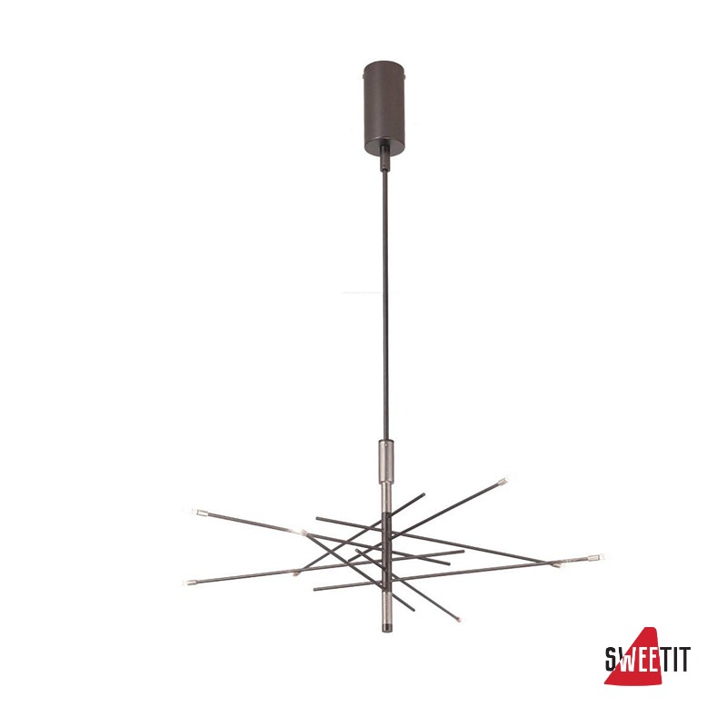 Подвесной светильник IDL Steli 611/8 black nickel + matt nickel