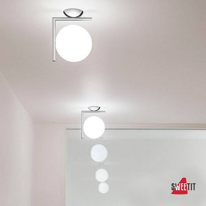 Настенно-потолочный светильник Flos IC Lights C/W 2 Chrome F3179057
