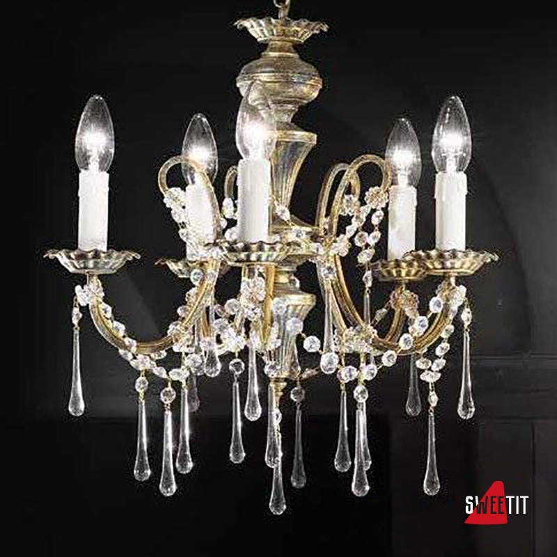 Люстра Beby Group Old style 3593/5 Black gold HALF CUT