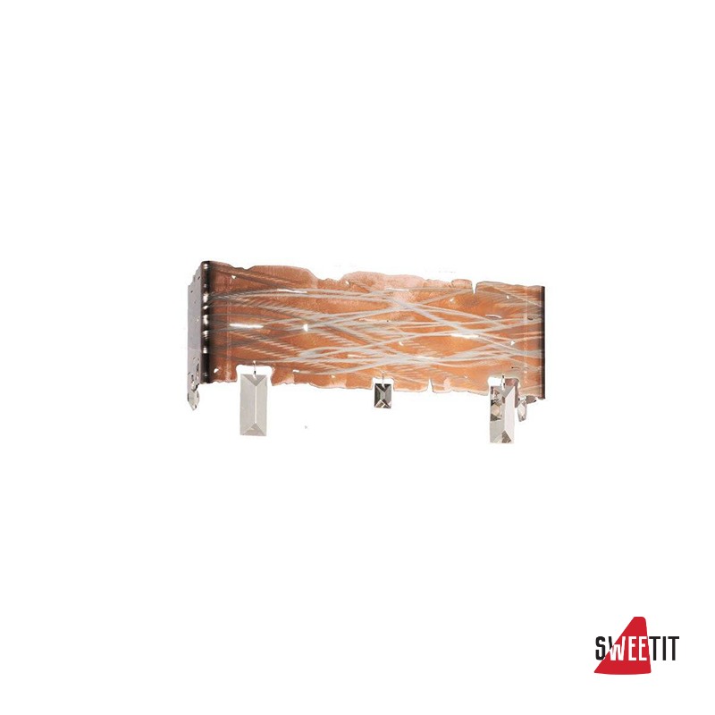 Настенный светильник IDL Castle 602/A30X10 striated copper