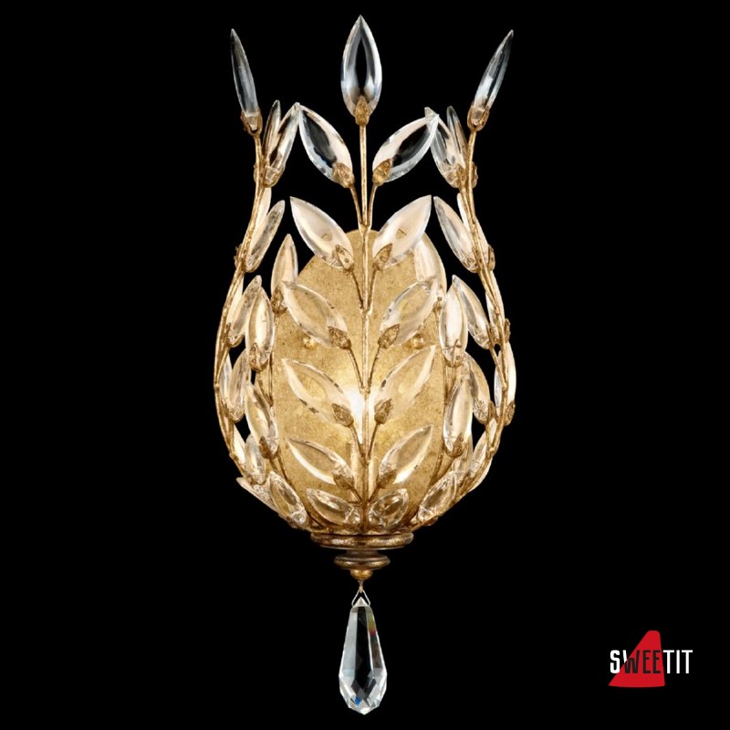 Бра FINE ART LAMPS Crystal Laurel Gold 773950