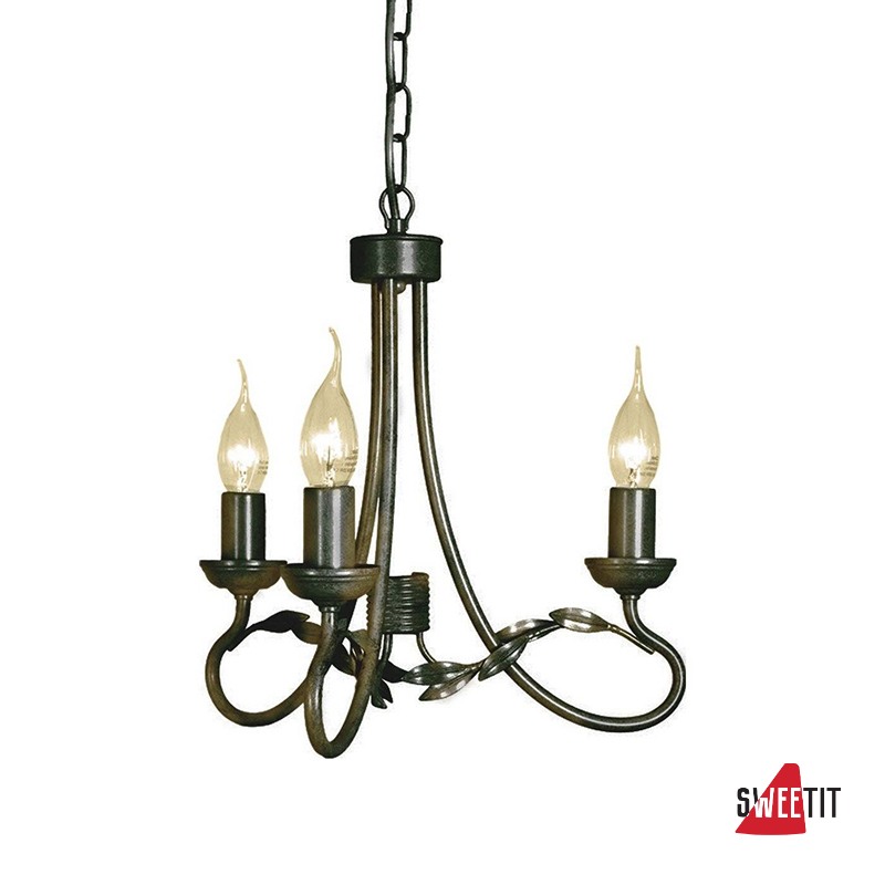 Люстра Elstead Lighting Olivia OV3 BLK/GOLD