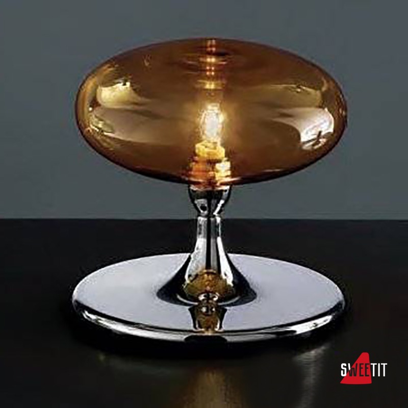 Настольная лампа IDL Moira 366/1LP chrome + AMBRA