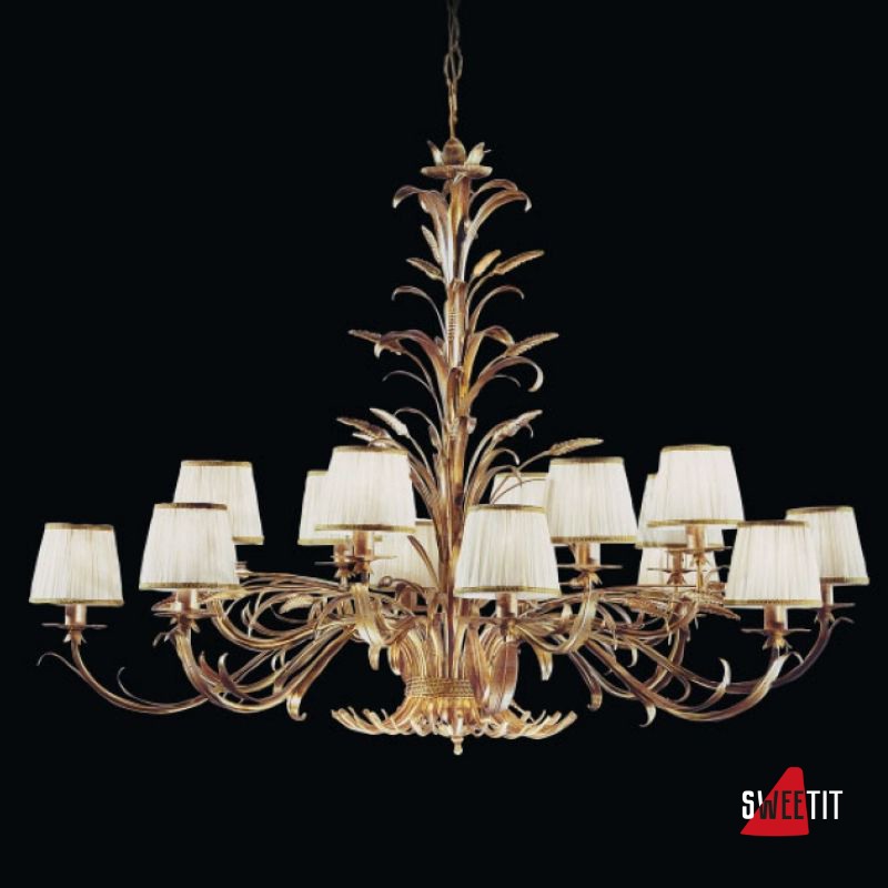 Подвесная люстра Renzo Del Ventisette L 13598/8+8 CP