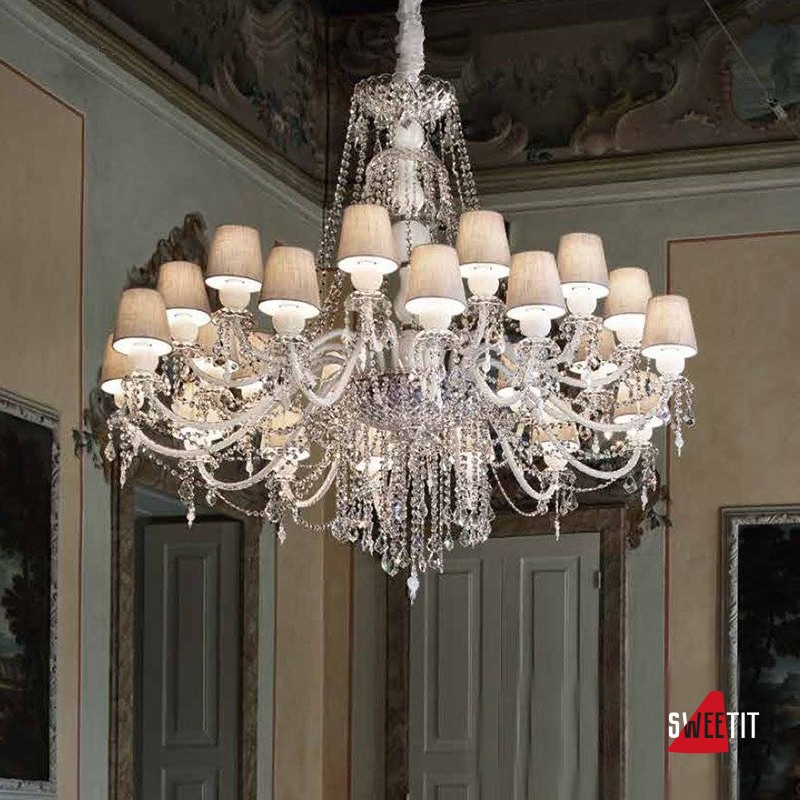 Люстра Sylcom Michiel 670/12+12 K BL