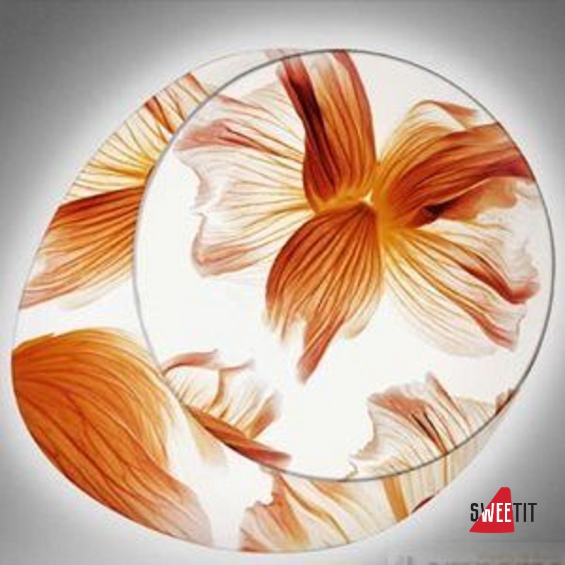 Светильник настенный FOSCARINI WAGASHI PICCOLA FLUORESC. ARANCIO