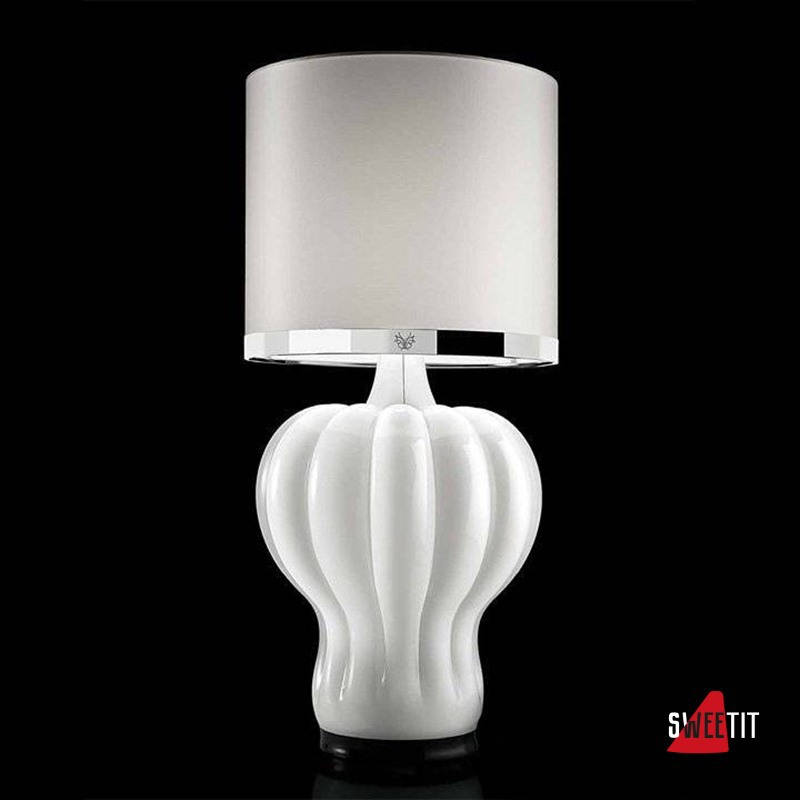 Настольная лампа Beby Diamond 0170L01 Chrome White Charmante White Pearled