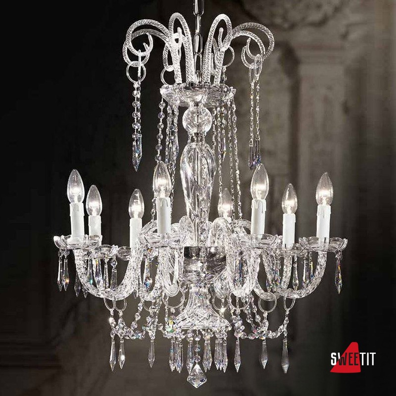 Люстра Beby Group Crystal 7200/8 Chrome CUT CRYSTAL