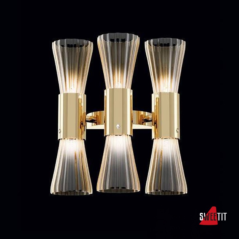 Настенный светильник Beby Group Secret 0650A02 Light gold Gold leaf