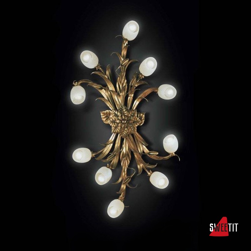 Потолочная люстра Renzo Del Ventisette "Floreale" PL 13571/10 DEC. 055