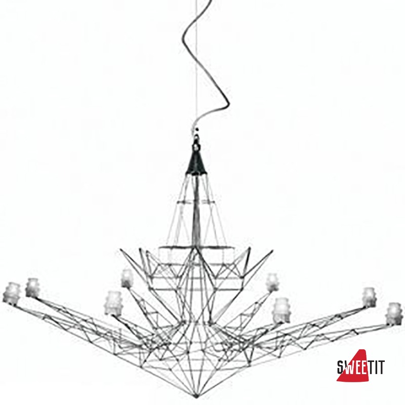 Подвесной светильник FOSCARINI LIGHTWEIGHT 4 SOSPENSIONE ANODIZZATO H.5 METRI