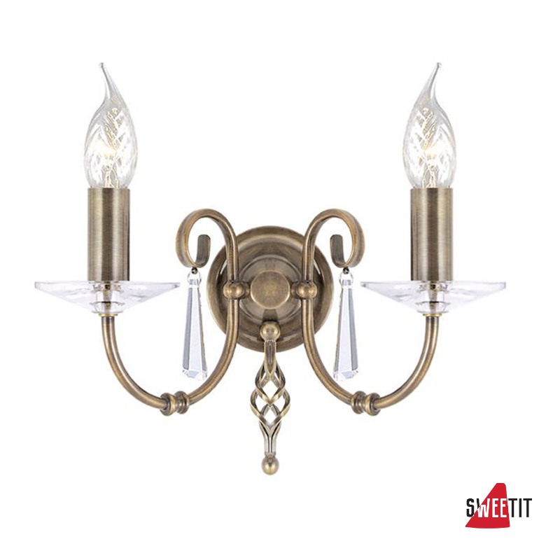 Бра Elstead Lighting Aegean AG2 AGED BRASS