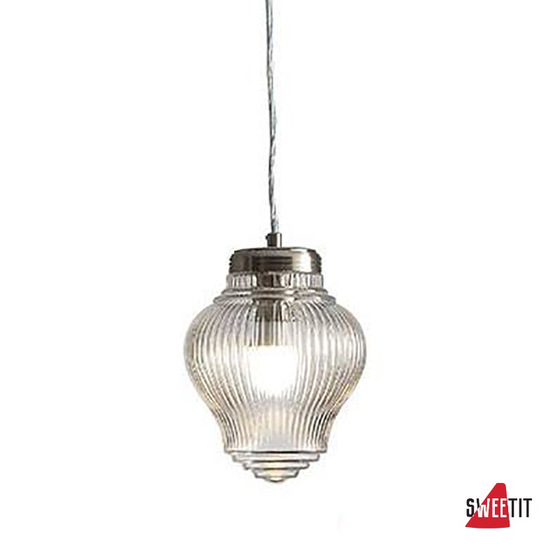 Подвесной светильник Newport Deva 6143/S nickel + clear