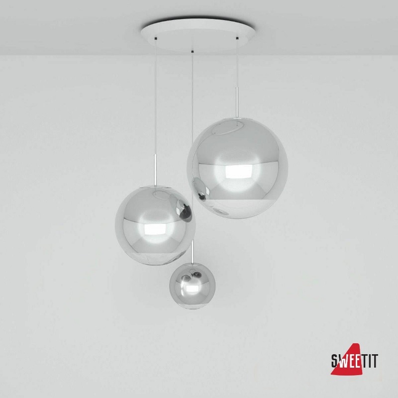 Подвесной светильник Tom Dixon Mirror ball MBPS02-PEUM1