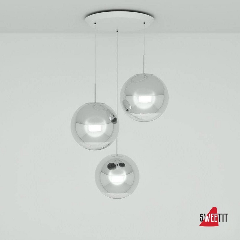 Подвесной светильник Tom Dixon Mirror ball MBPS01-PEUM1