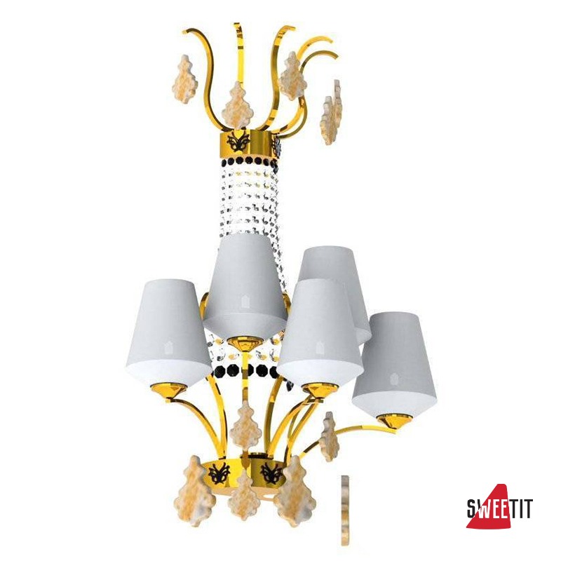 Бра Beby Group Charming beauty 0250A03 Gold White White gold leaf