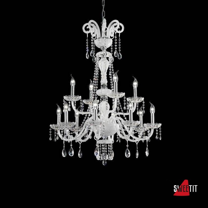 Люстра Renzo Del Ventisette L 14384/16+8 BIANCO