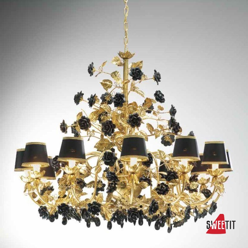 Люстра Villari Roses Chandelier 4024306.802/4000306.802/QE0055.805