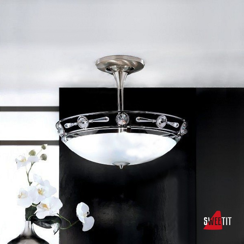 Светильник потолочный ORION Opaldesign DL 7-481-5 satin-klar-matt