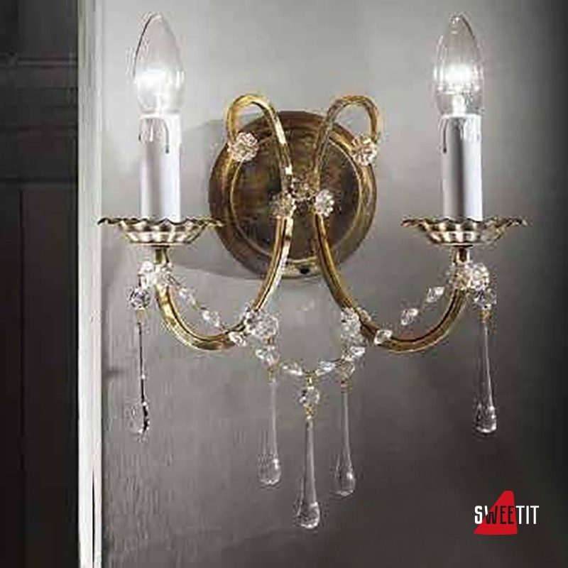 Бра Beby Group Old style 3593/2A Black gold HALF CUT