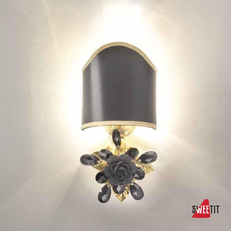 Бра Villari Crystal Rose Wall Light 4024411.802/QE0030.802