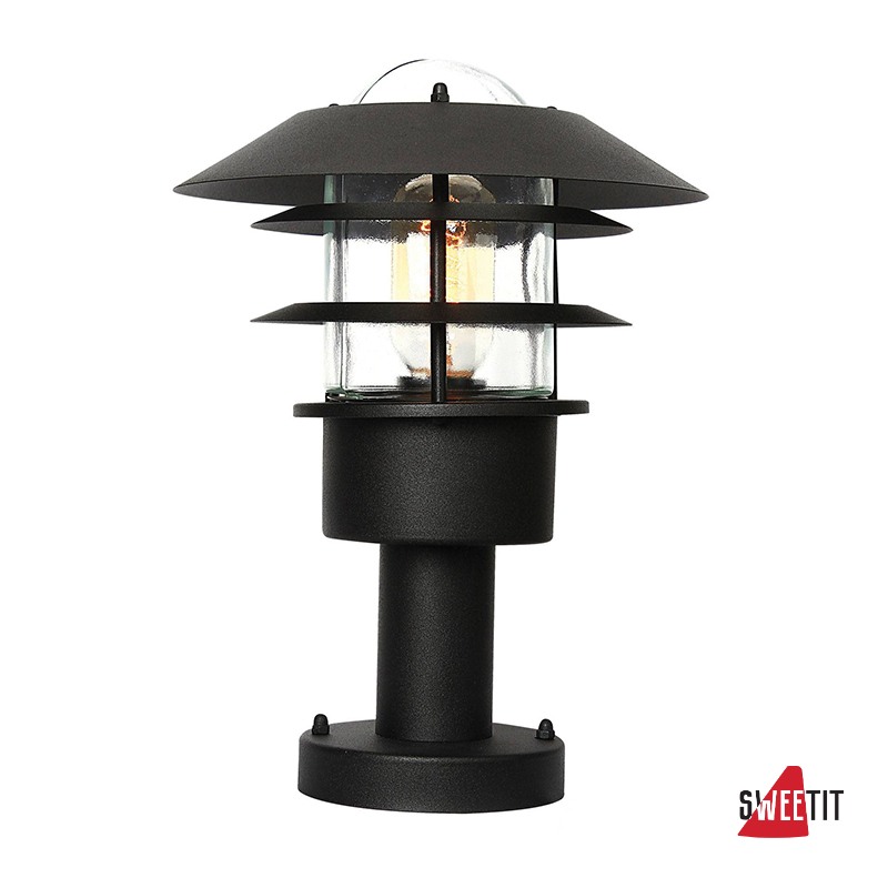 Садово-парковый фонарь Elstead Lighting Helsingor HELSINGOR PED BK